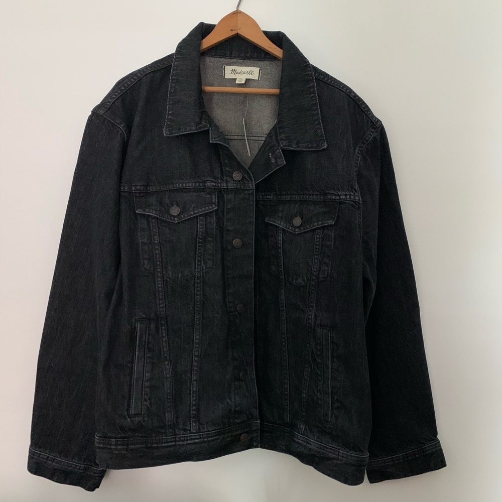 Men’s Oversized Jean jacket in Dunlap wash